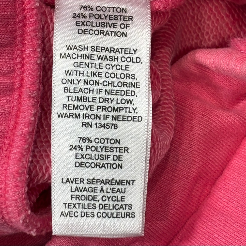 Vineyard Vines Pink French Terry Wide Leg Pants - size‎ 5 NEW - Picture 6 of 6